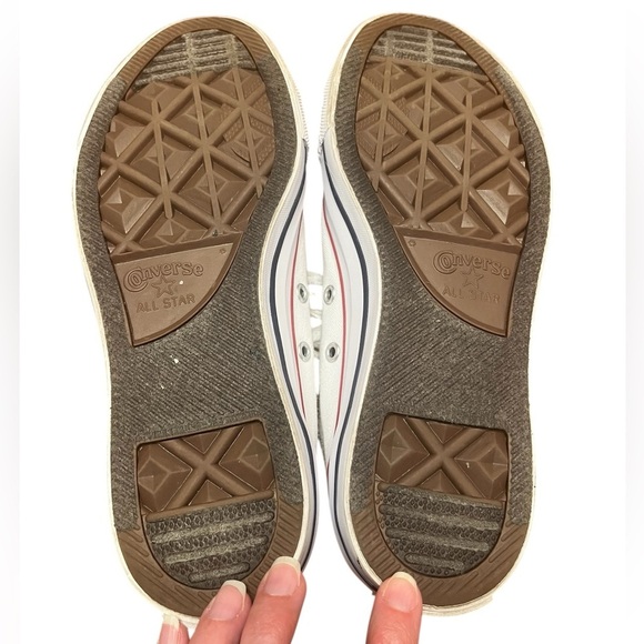 Converse Chuck Taylor All Star White Sneakers Women’s 8 / Men’s 6 - Picture 11 of 12